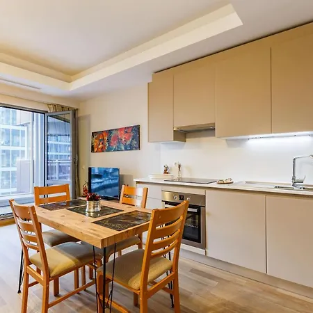 Modern Studio Flat With City View In Sariyer Istambul