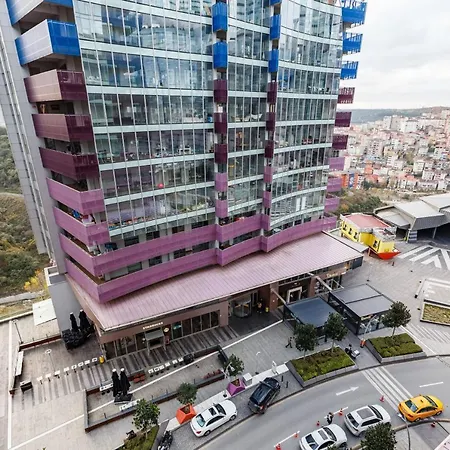 Modern Studio Flat With City View In Sariyer Appartement